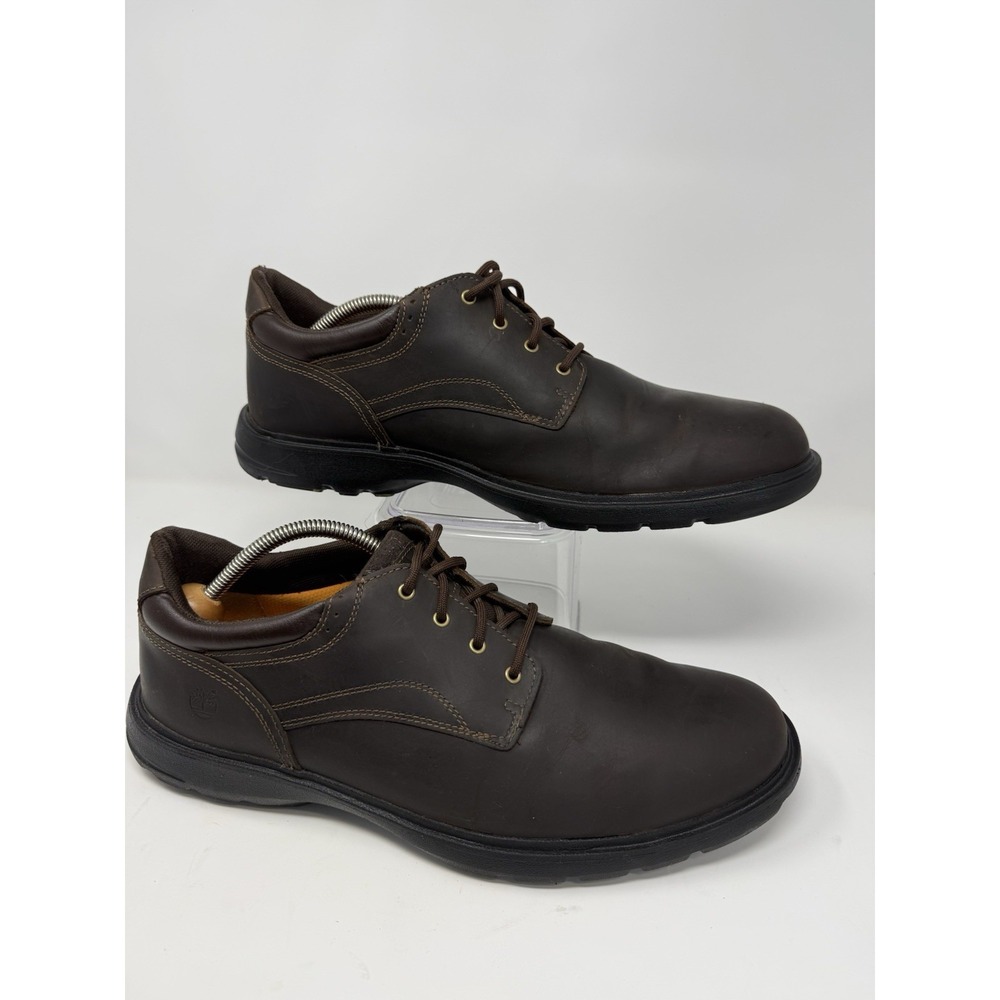Timberland‎ Earthkeepers Richmont PTO Mens leather shoe #5052A  Dark Brown